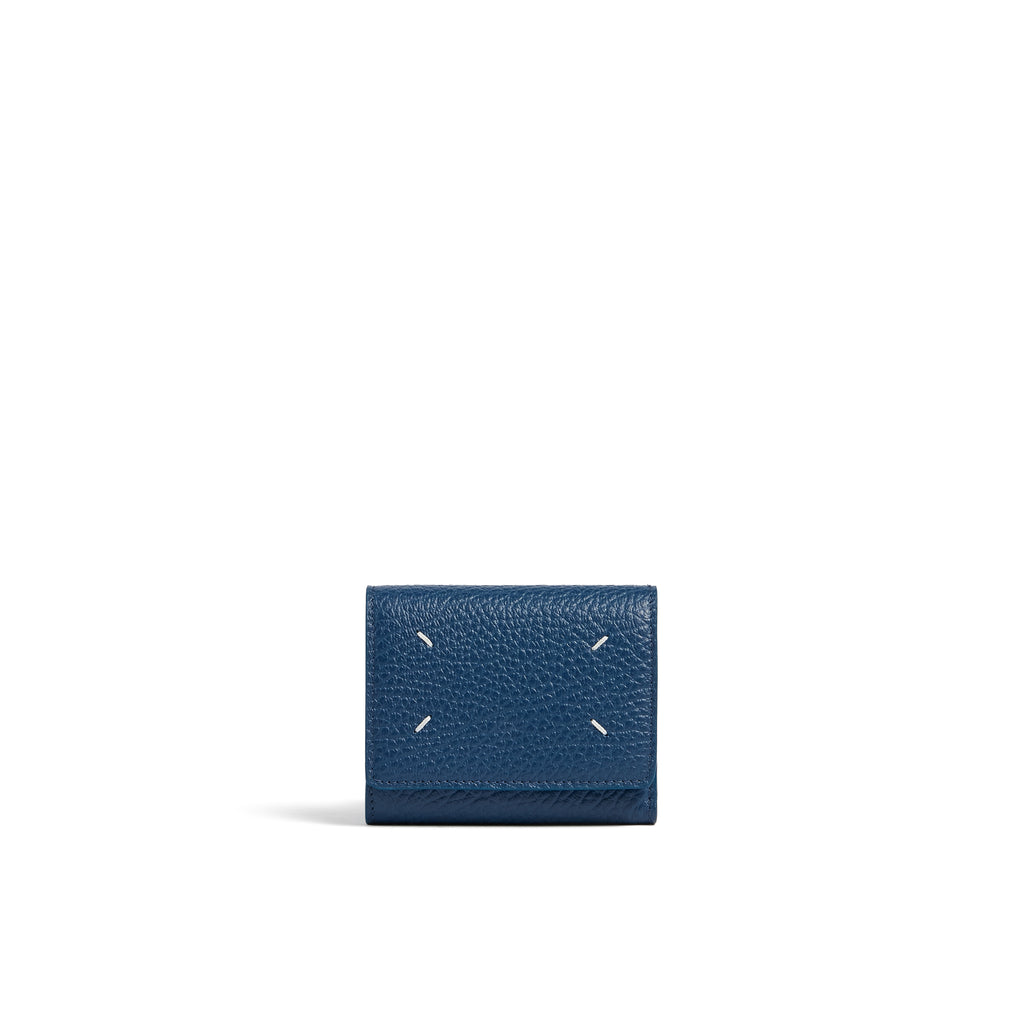 MAISON MARGIELA FOUR STITCHES WALLET DARK DENIM — vista 8
