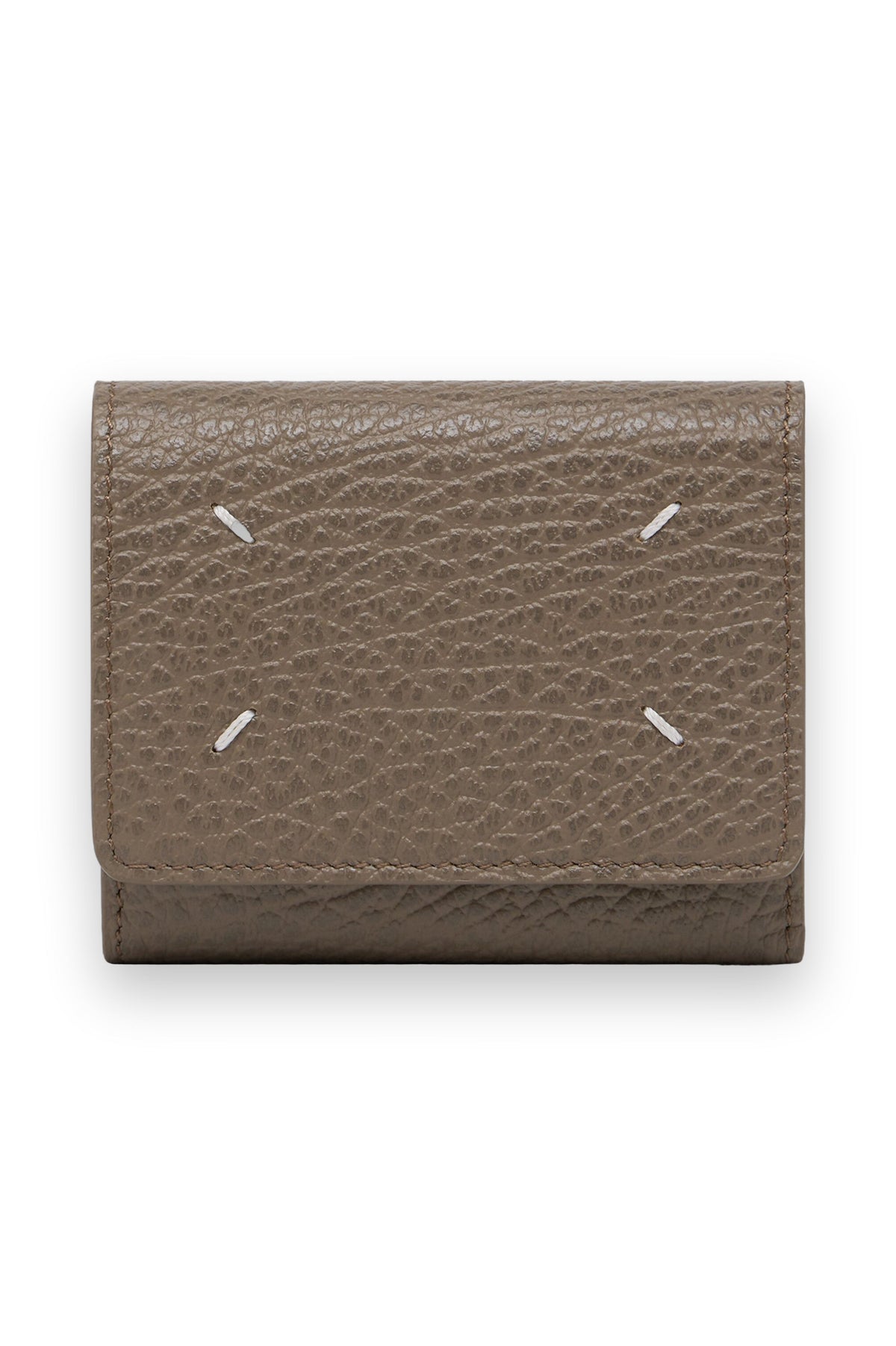 MAISON MARGIELA FOUR STITCHES WALLET TAUPE