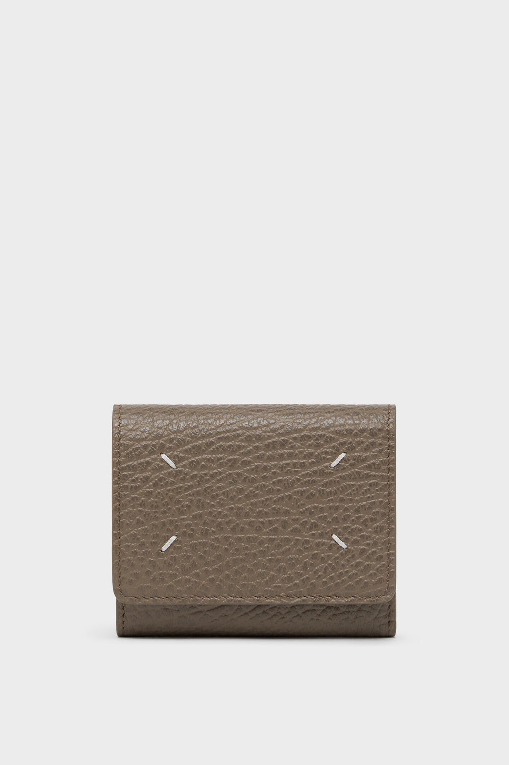 MAISON MARGIELA FOUR STITCHES WALLET TAUPE — vista 5
