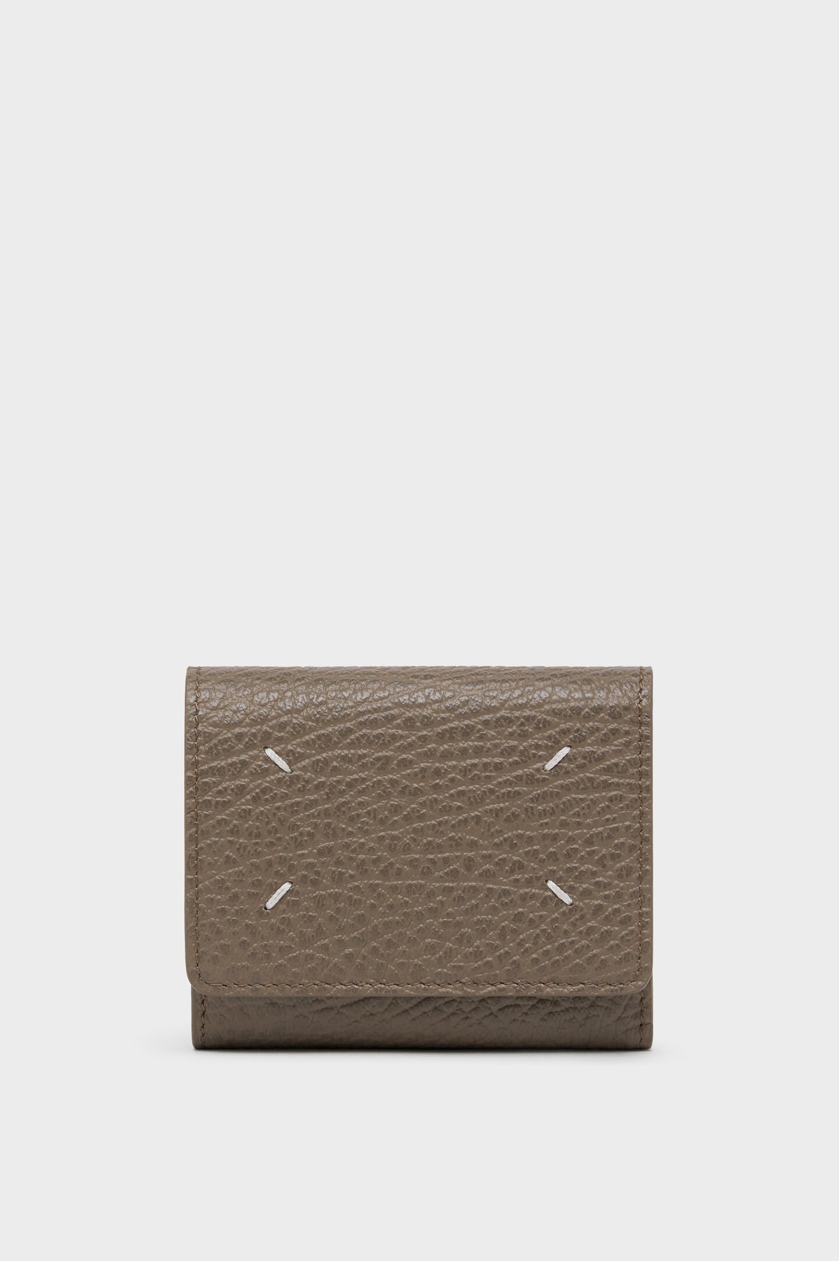MAISON MARGIELA FOUR STITCHES WALLET TAUPE — vista 5