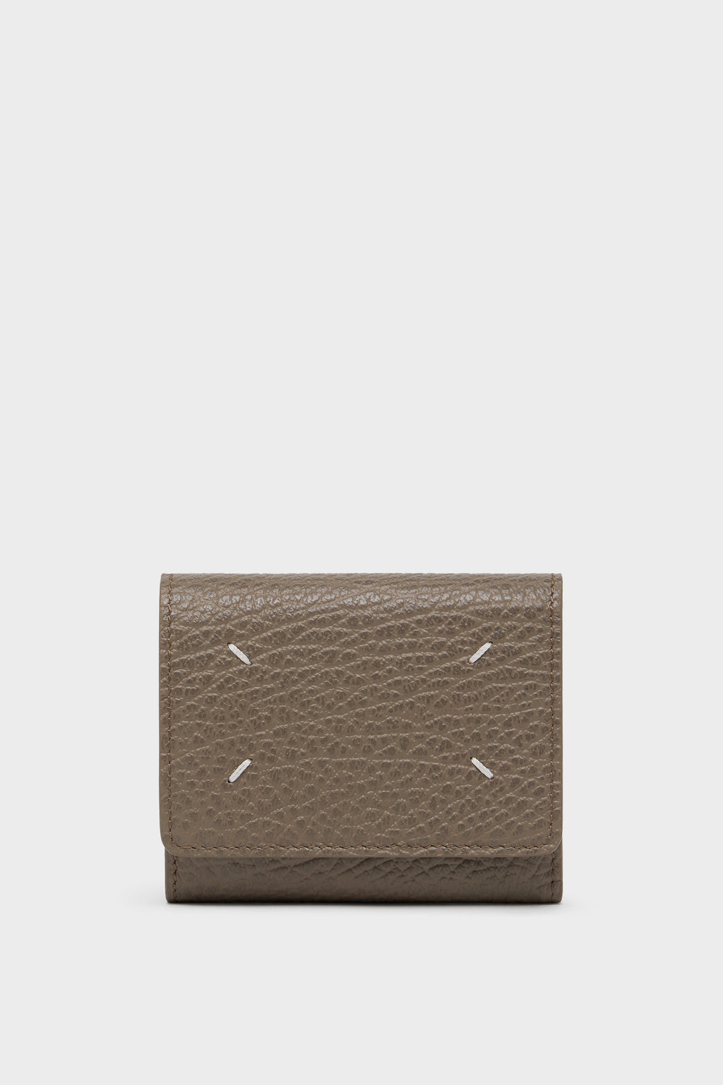 MAISON MARGIELA FOUR STITCHES WALLET TAUPE — vista 8