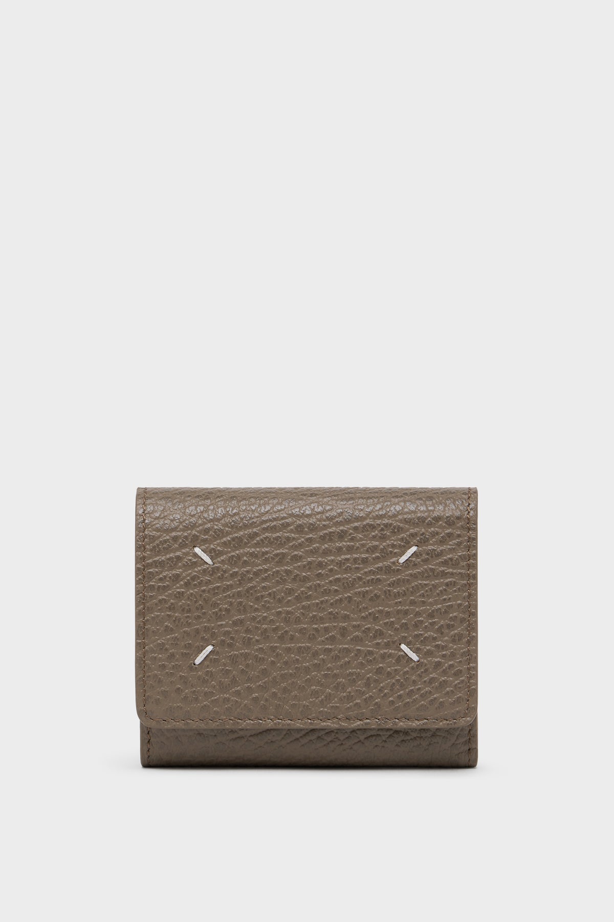 MAISON MARGIELA FOUR STITCHES WALLET TAUPE — vista 8