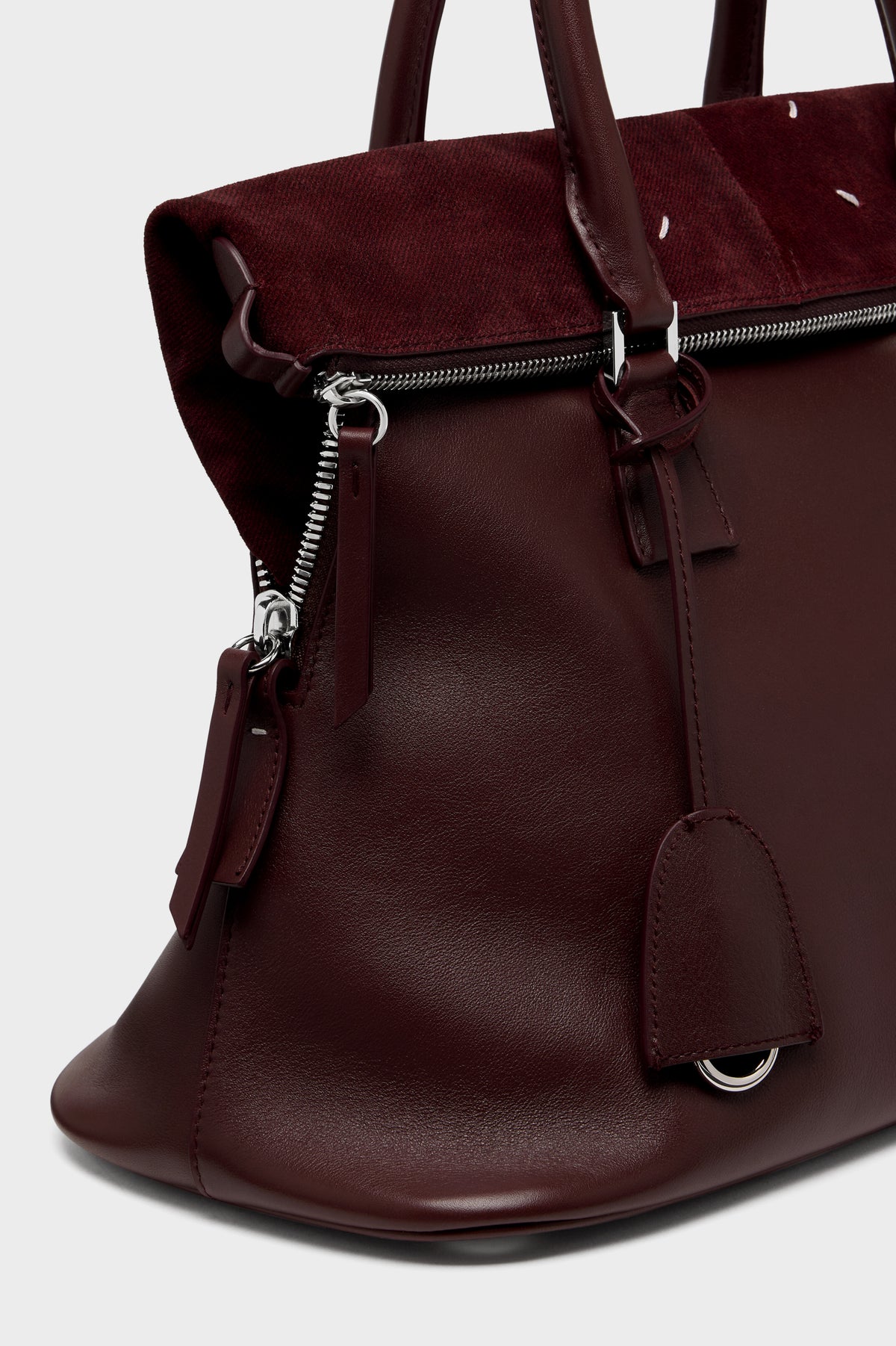 MAISON MARGIELA 5AC SOFT MEDIUM BORDEAUX — vista 5