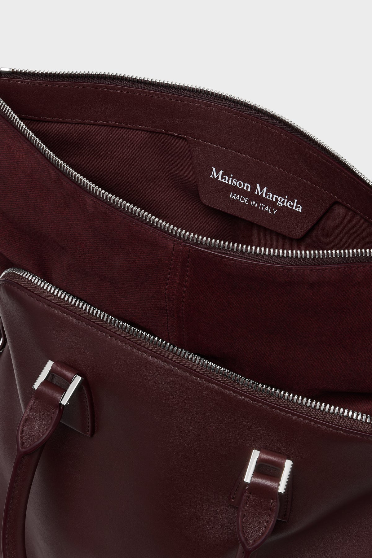 MAISON MARGIELA 5AC SOFT MEDIUM BORDEAUX — vista 4