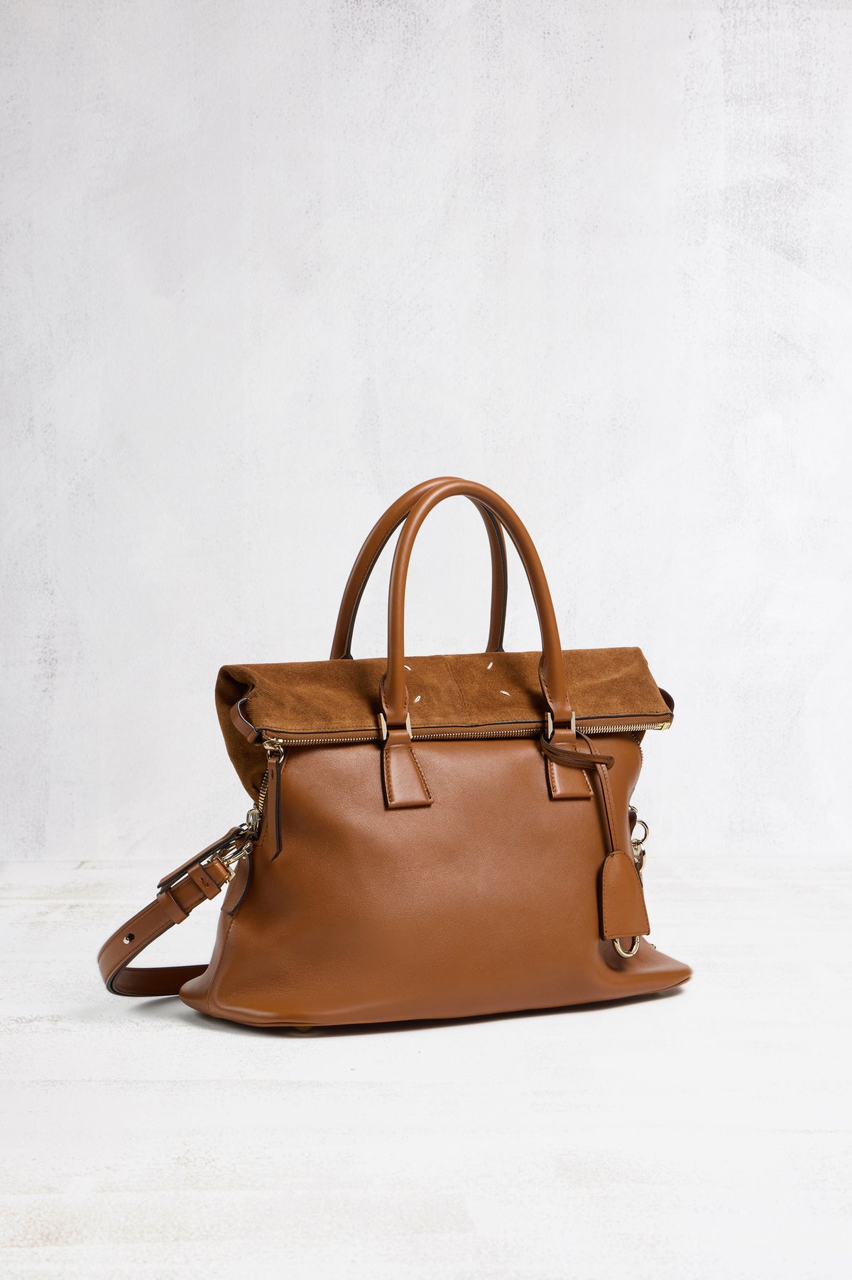 MAISON MARGIELA 5AC SOFT MEDIUM COGNAC — vista 3