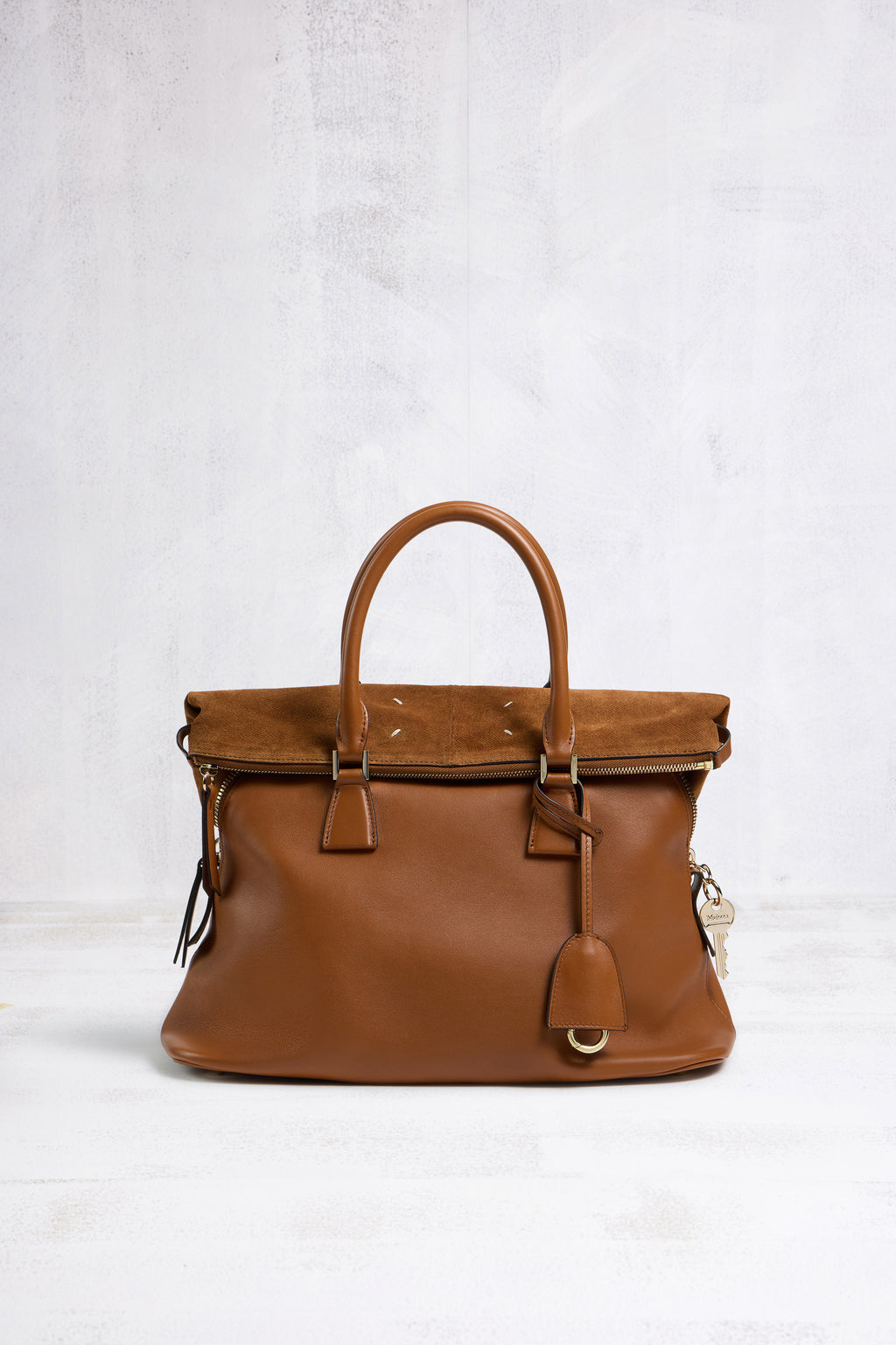 MAISON MARGIELA 5AC SOFT MEDIUM COGNAC — vista 7
