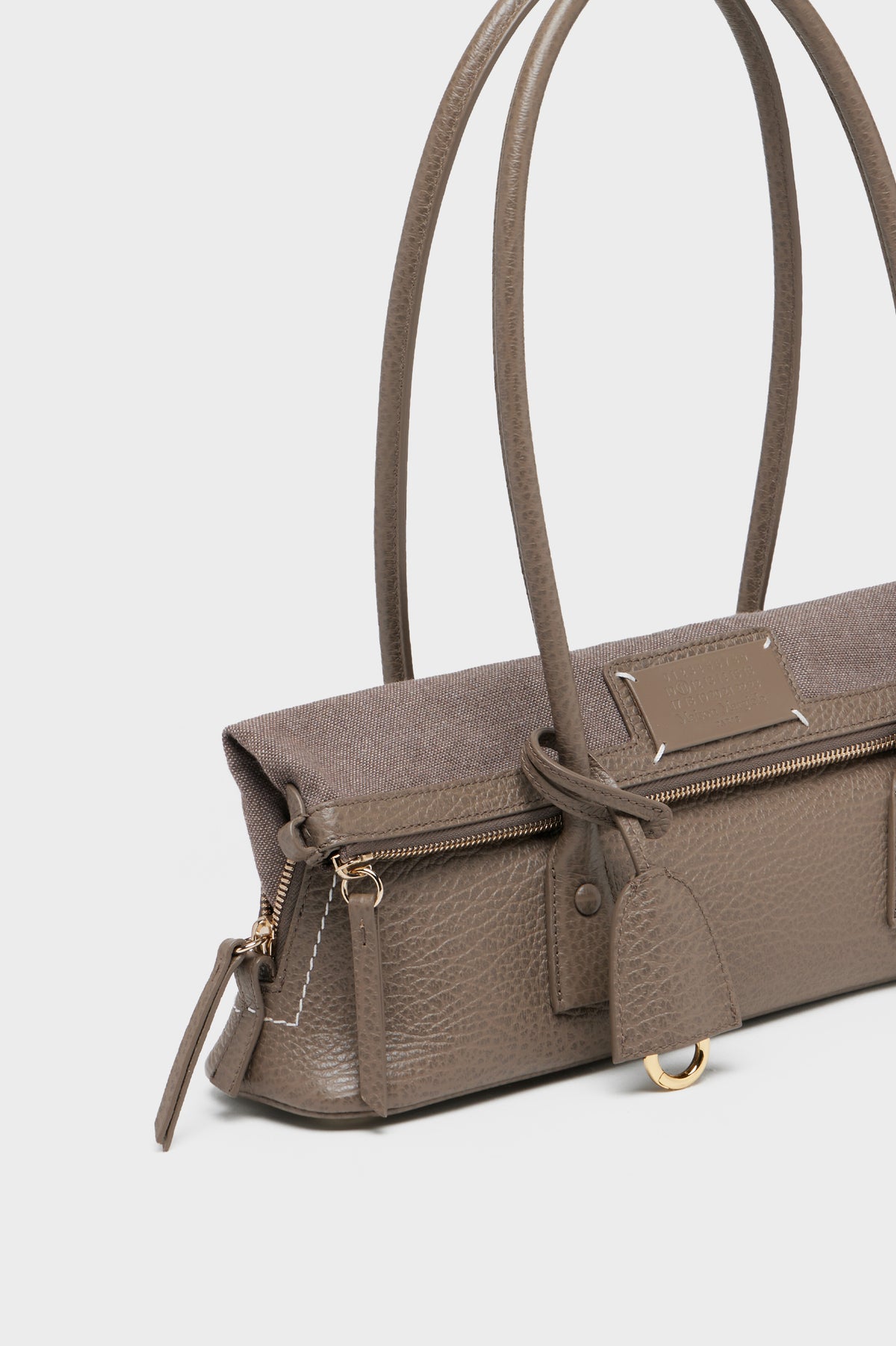MAISON MARGIELA 5AC SHOULDER EAST WEST TAUPE — vista 5