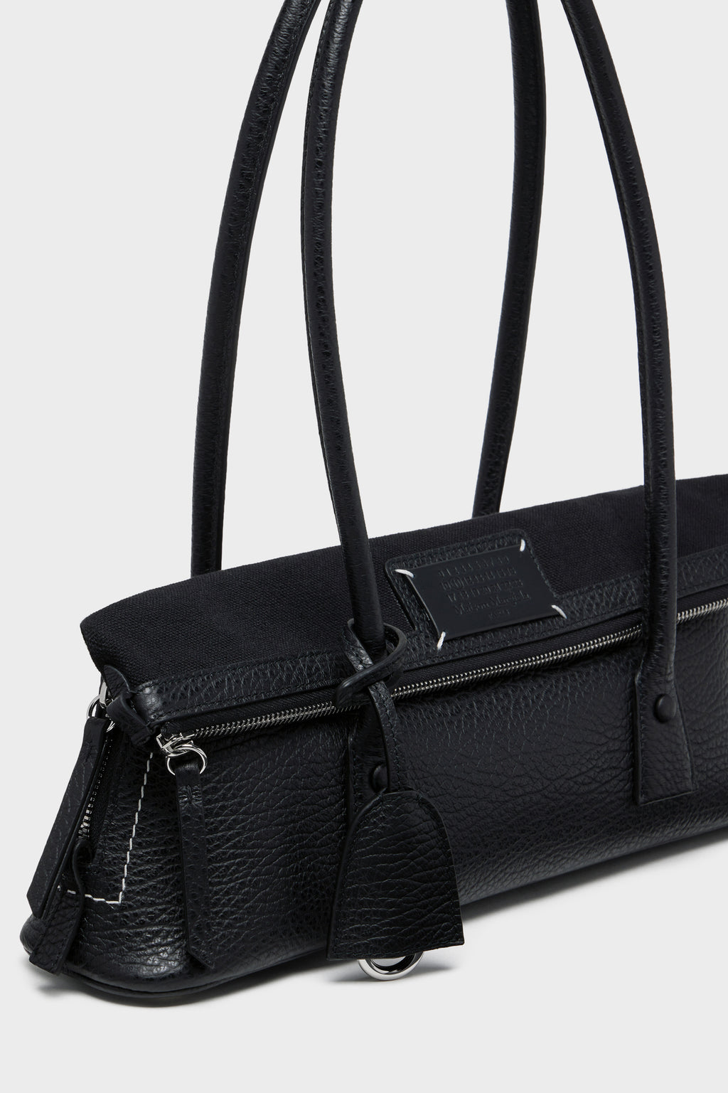 MAISON MARGIELA 5AC SHOULDER EAST WEST BLACK — vista 5