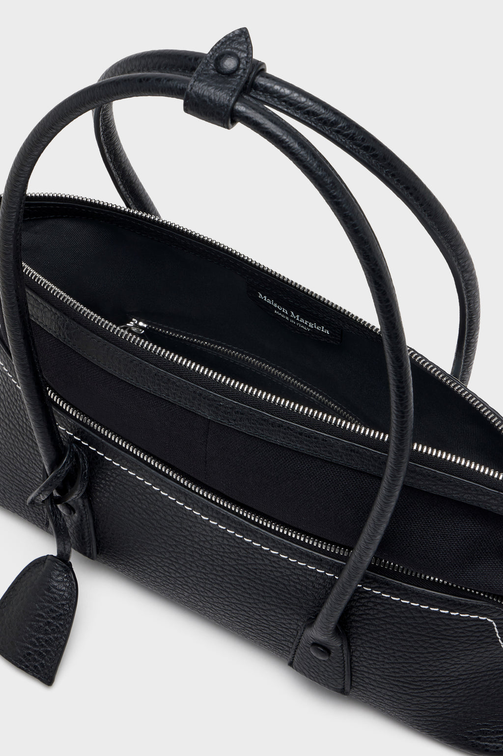 MAISON MARGIELA 5AC SHOULDER EAST WEST BLACK — vista 4