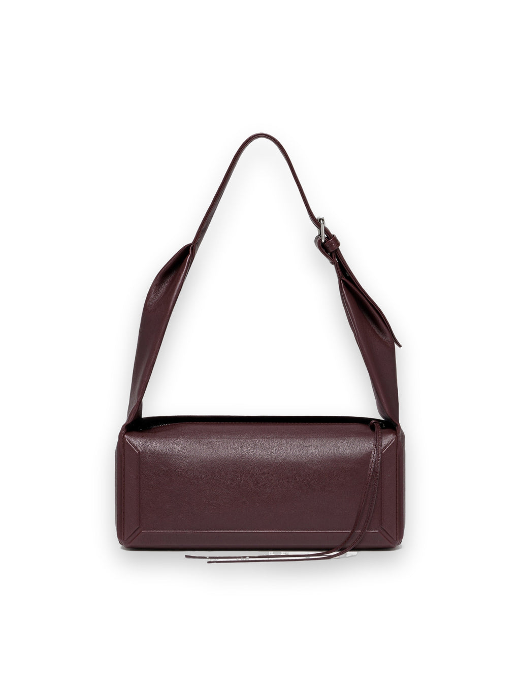 MAISON MARGIELA BOX BAG EAST WEST MEDIUM BORDEAUX