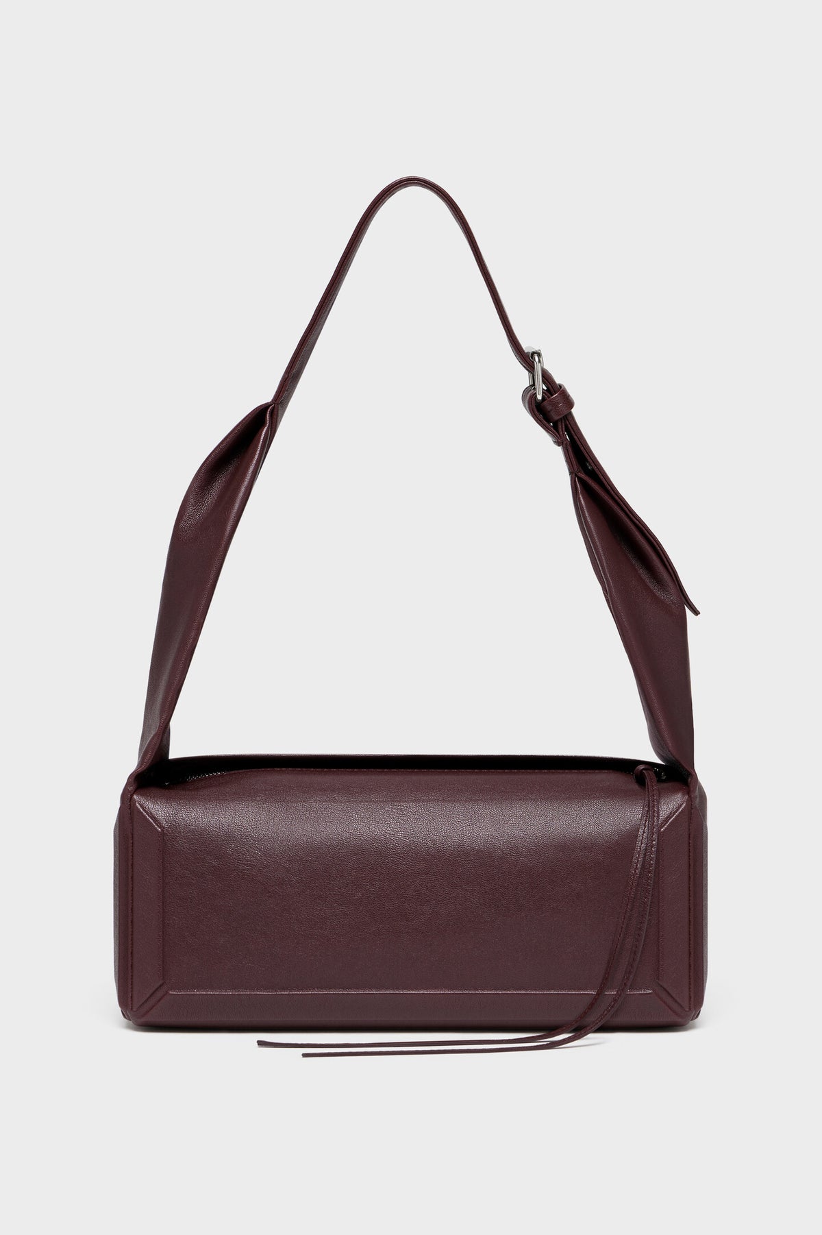 MAISON MARGIELA BOX BAG EAST WEST MEDIUM BORDEAUX — vista 7