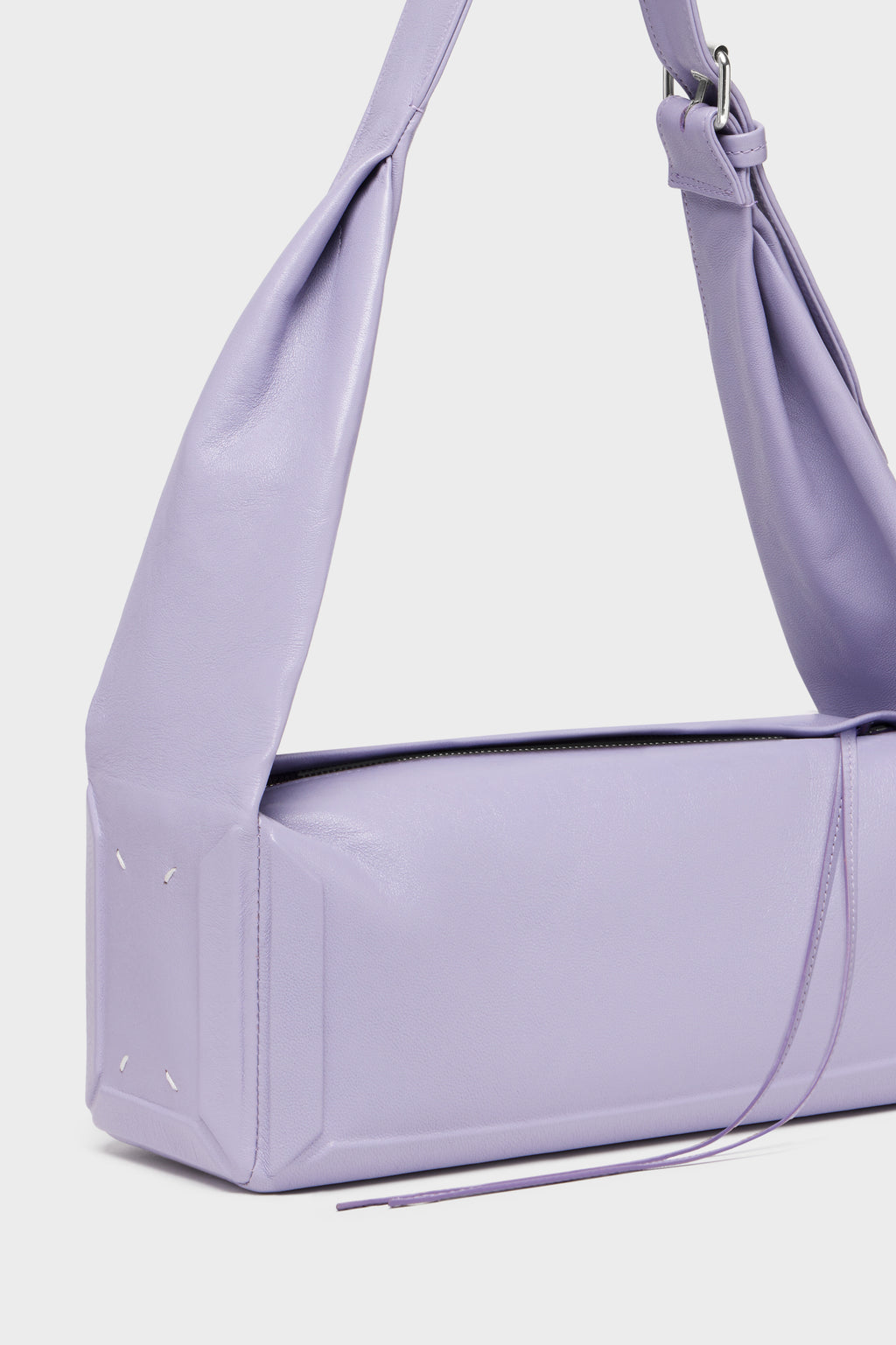 MAISON MARGIELA BOX BAG EAST WEST MEDIUM LILAC — vista 5