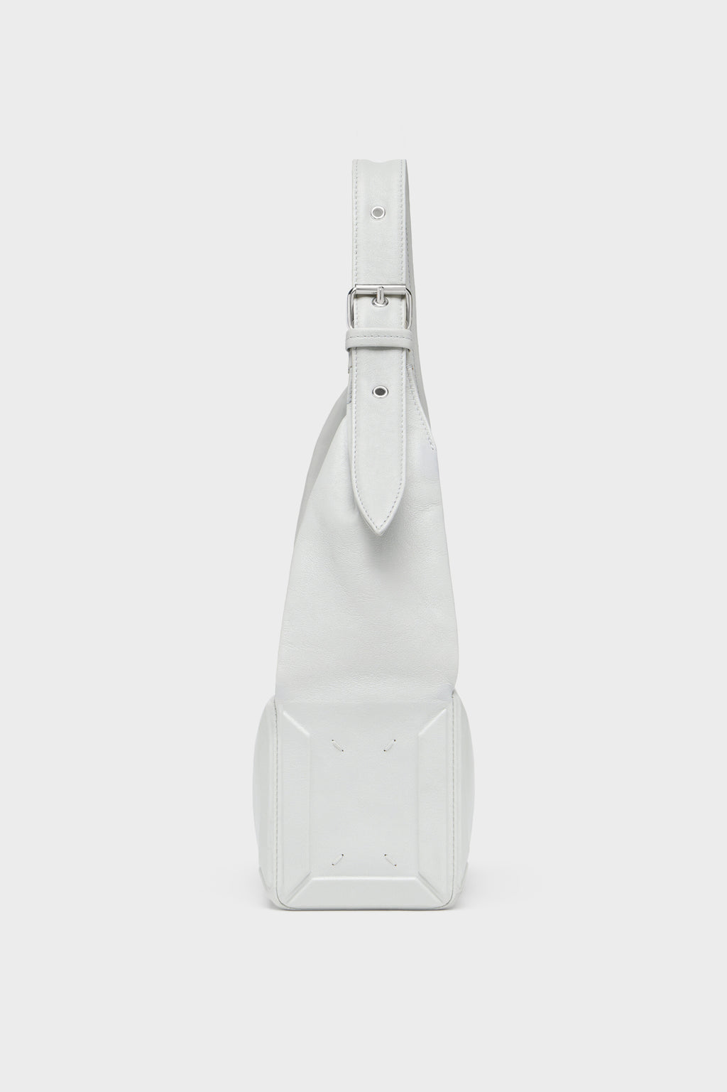 MAISON MARGIELA BOX BAG EAST WEST MEDIUM LIGHT GREY — vista 2