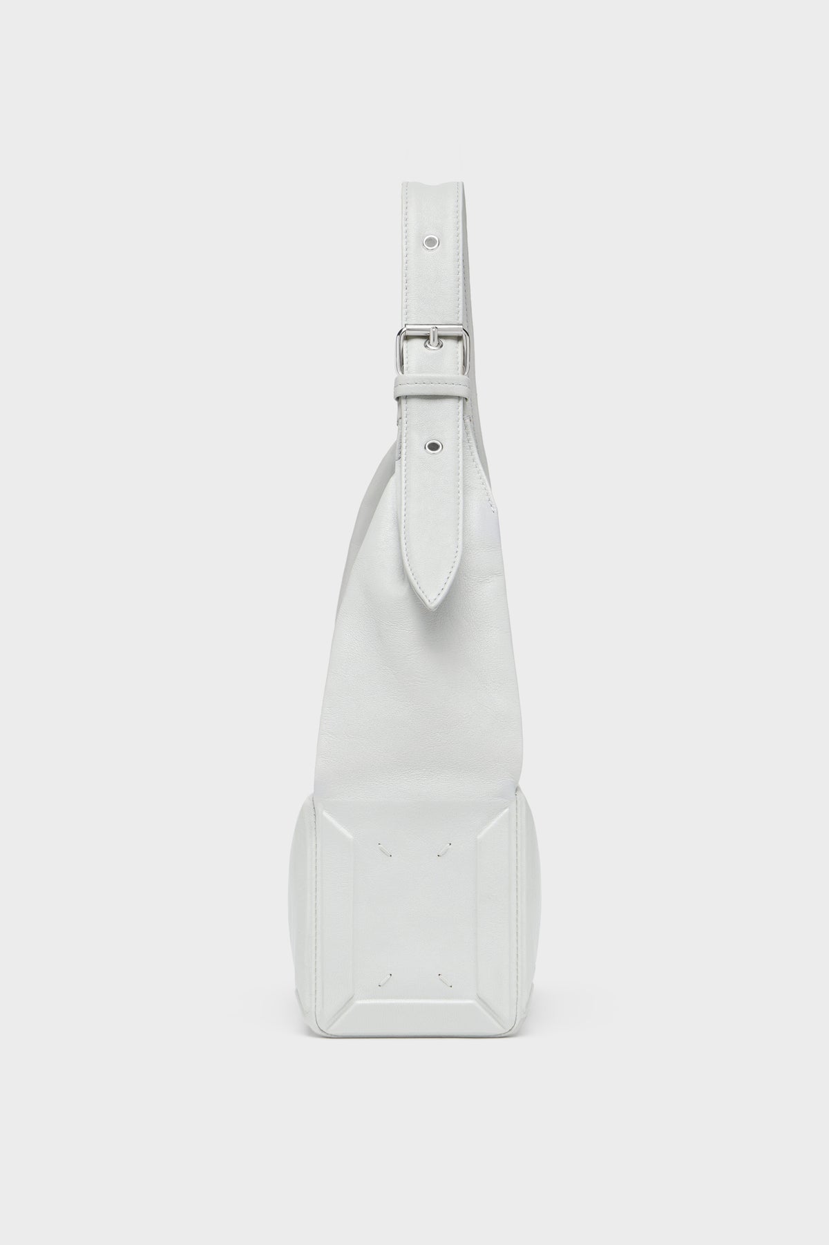 MAISON MARGIELA BOX BAG EAST WEST MEDIUM LIGHT GREY — vista 2