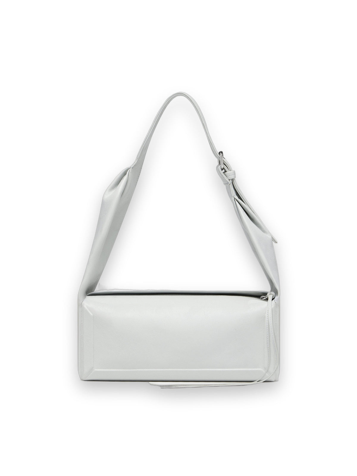 MAISON MARGIELA BOX BAG EAST WEST MEDIUM LIGHT GREY