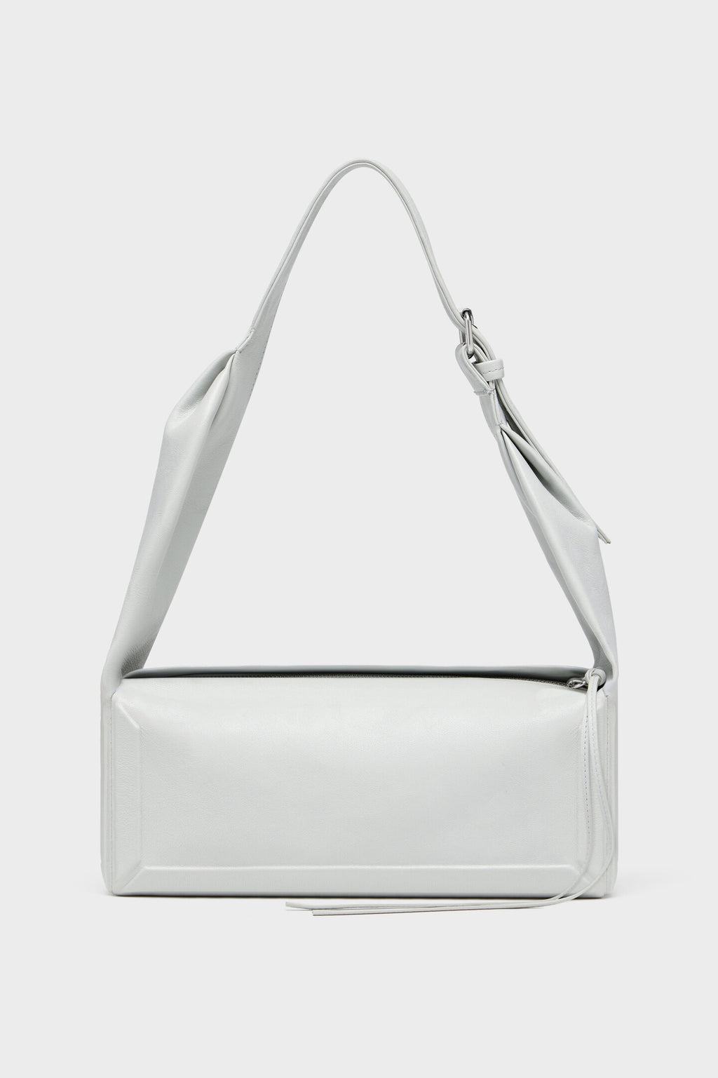 MAISON MARGIELA BOX BAG EAST WEST MEDIUM LIGHT GREY — vista 7