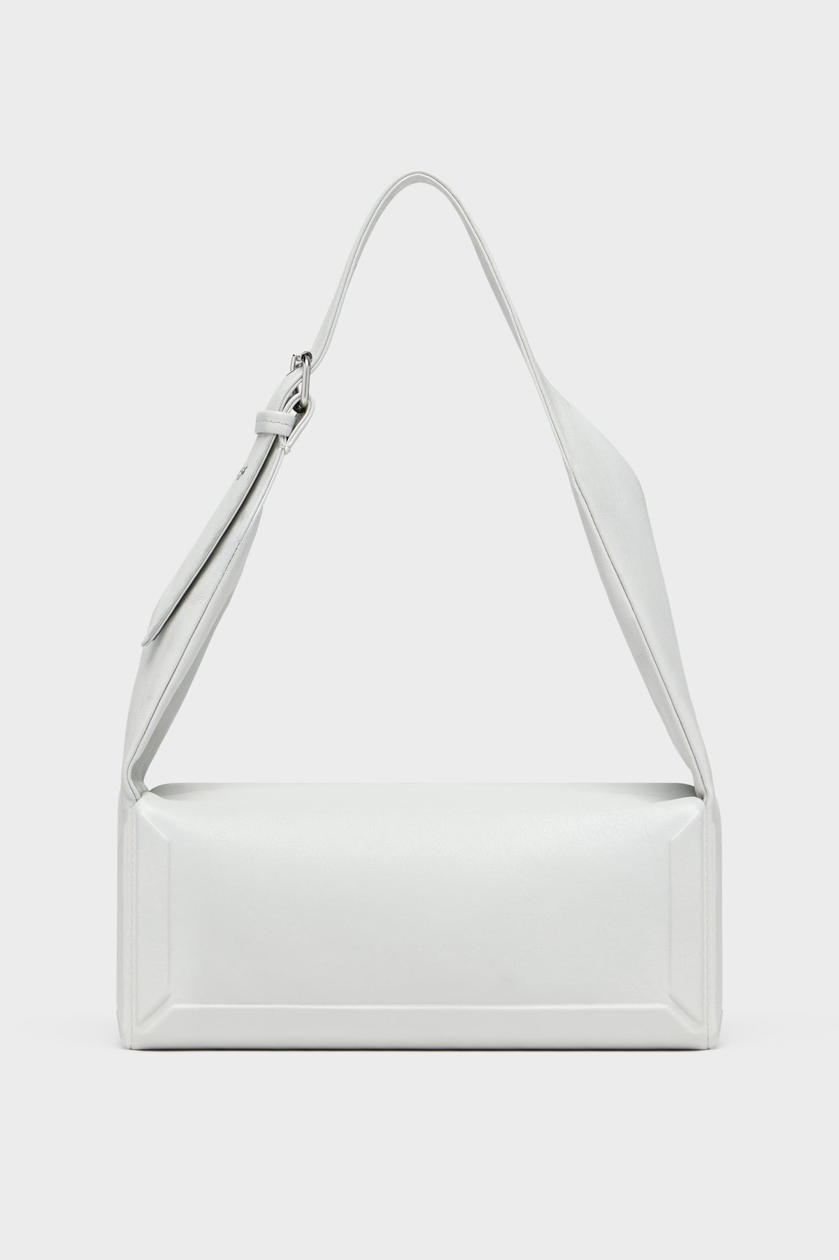 MAISON MARGIELA BOX BAG EAST WEST MEDIUM LIGHT GREY — vista 3