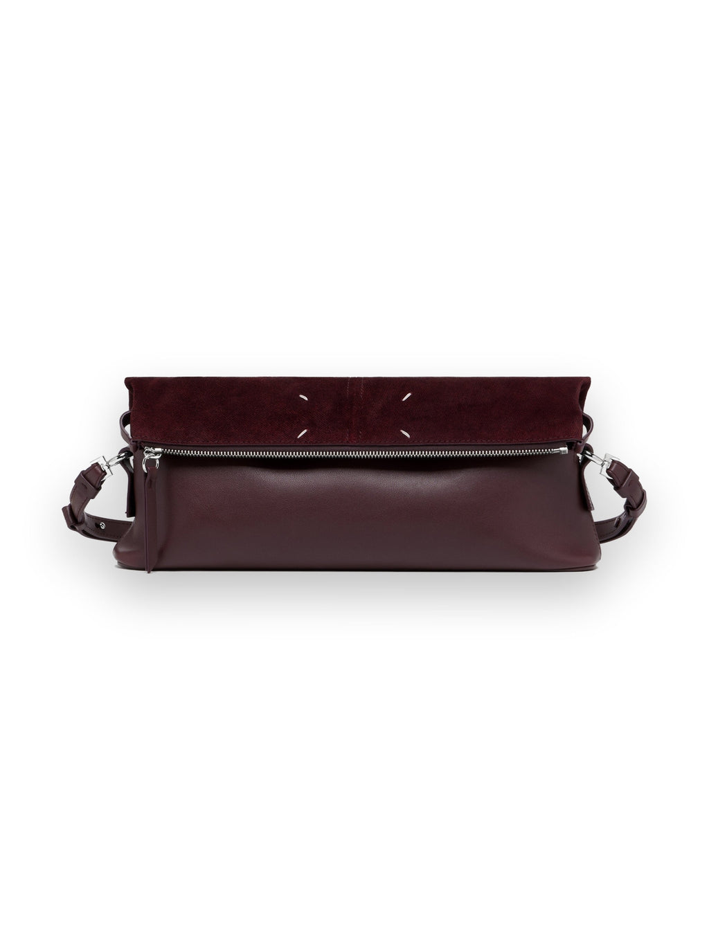 MAISON MARGIELA 5AC SOFT POUCH BORDEAUX