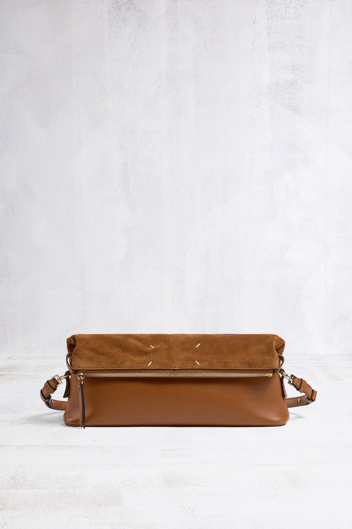 MAISON MARGIELA 5AC SOFT POUCH COGNAC — vista 7