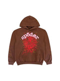 SP5DER BROWN LOGO HOODIE SP5DER The Hype Company