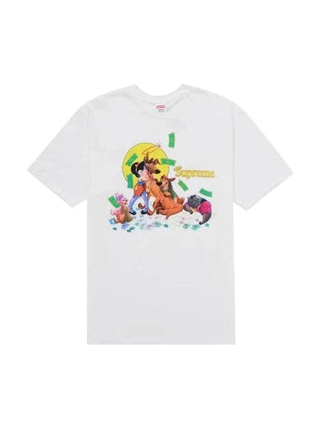 SUPREME ALL DOGS GO TO HEAVEN TEE WHITE SUPREME The Hype Company