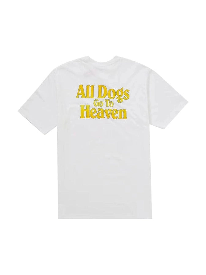SUPREME ALL DOGS GO TO HEAVEN TEE WHITE SUPREME The Hype Company