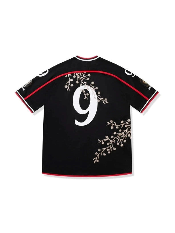 SUPREME FLORAL SOCCER JERSEY BLACK SUPREME The Hype Company