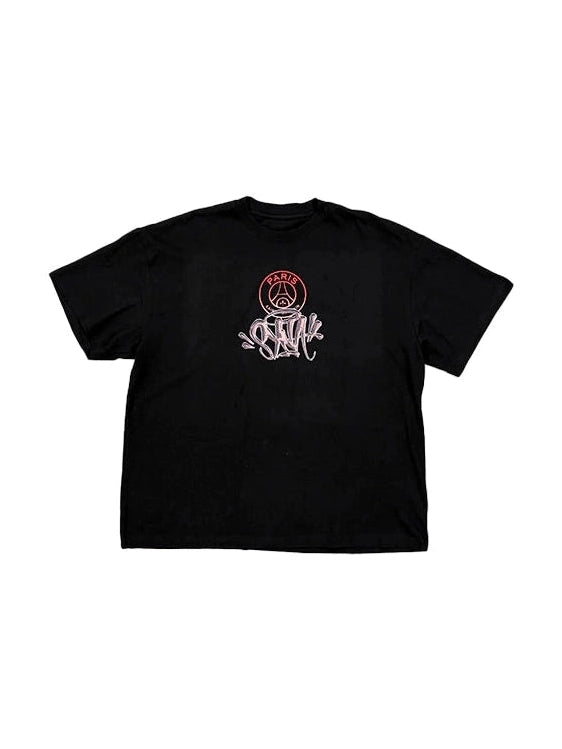 SYNA WRLD PARIS SAINT GERMAN T SHIRT BLACK SYNA WRLD The Hype Company