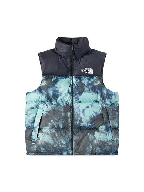 THE NORTH FACE TIE DYE BLUE VEST