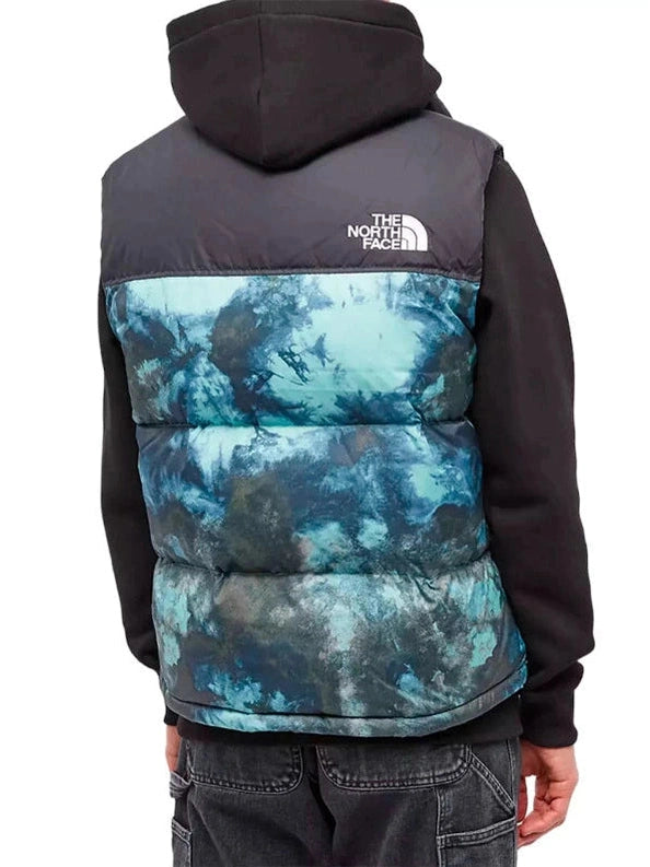 THE NORTH FACE TIE DYE BLUE VEST THE NORTH FACE The Hype Company
