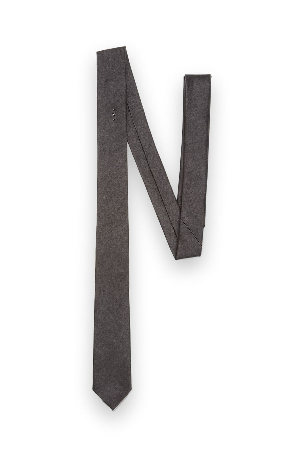 DSQUARED2 D2 CLASSIC LEATHER TIE BLACK