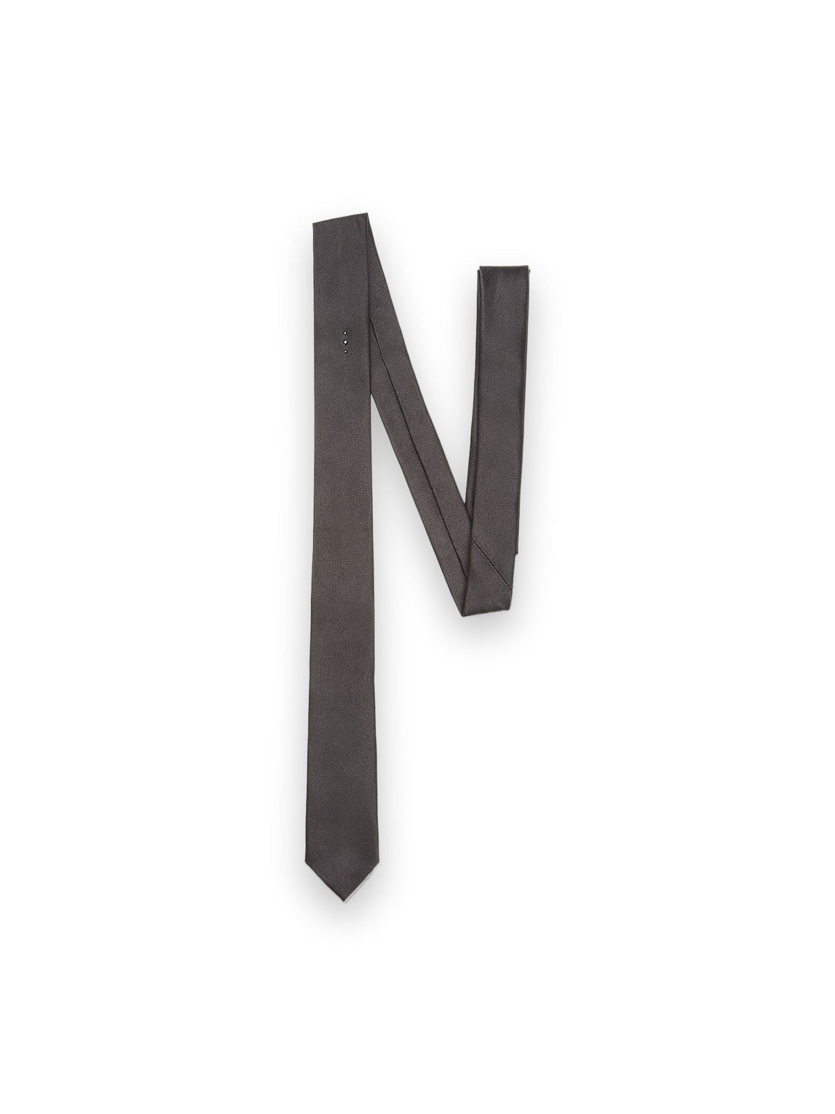 DSQUARED2 D2 CLASSIC LEATHER TIE BLACK