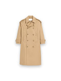 AMI PARIS BEIGE COTTON TRENCH COAT