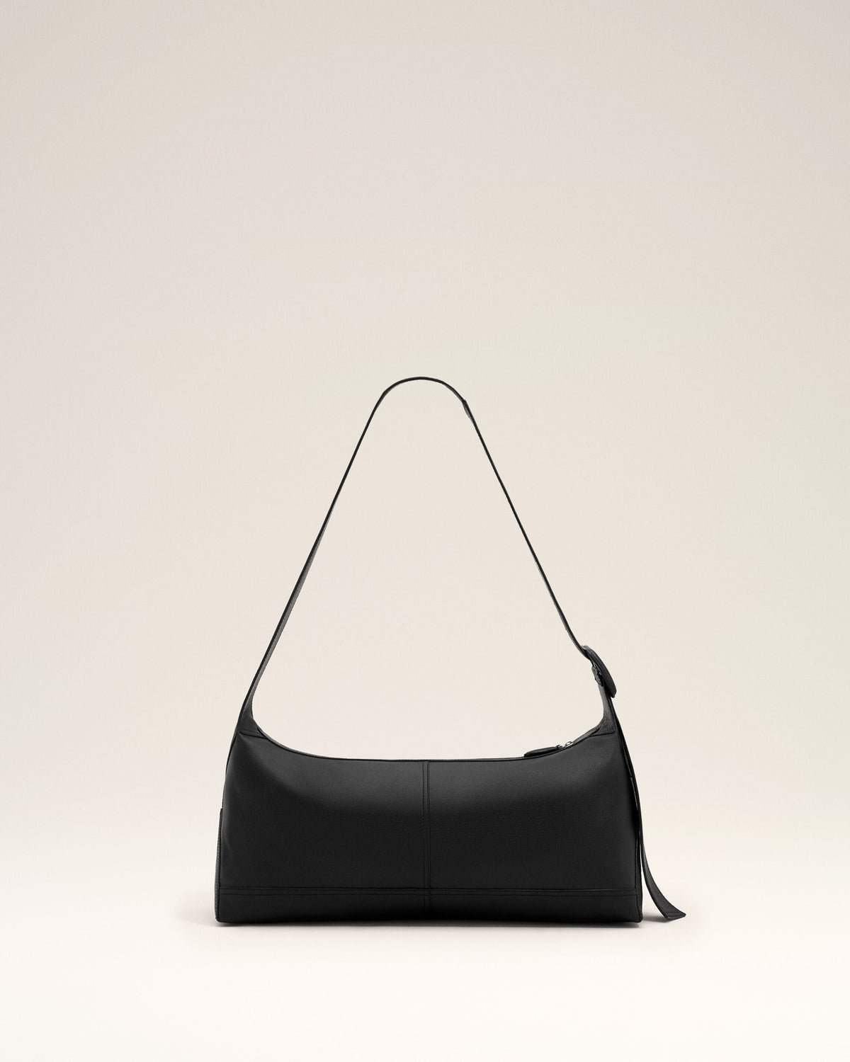 AMI PARIS SMALL BLACK TAURILLON LEATHER ETIENNE CROSSBODY BAG — vista 4