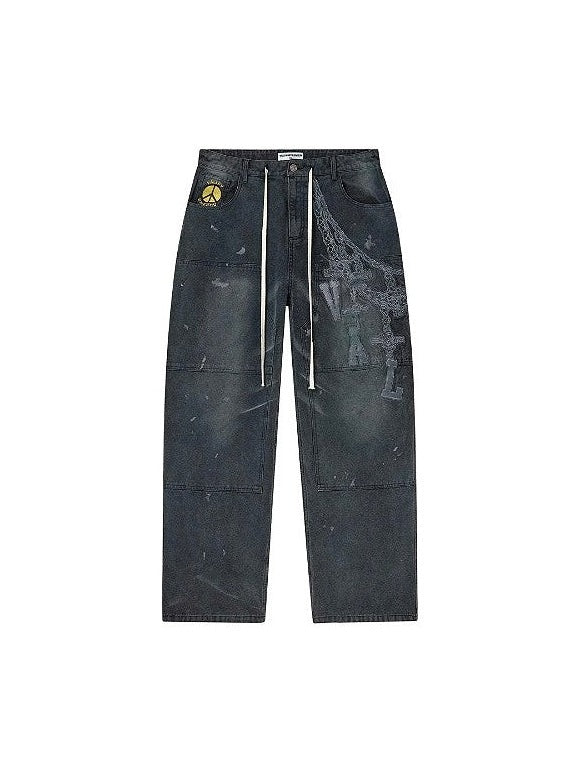 VALLEY CHAIN PAINTER JEANS