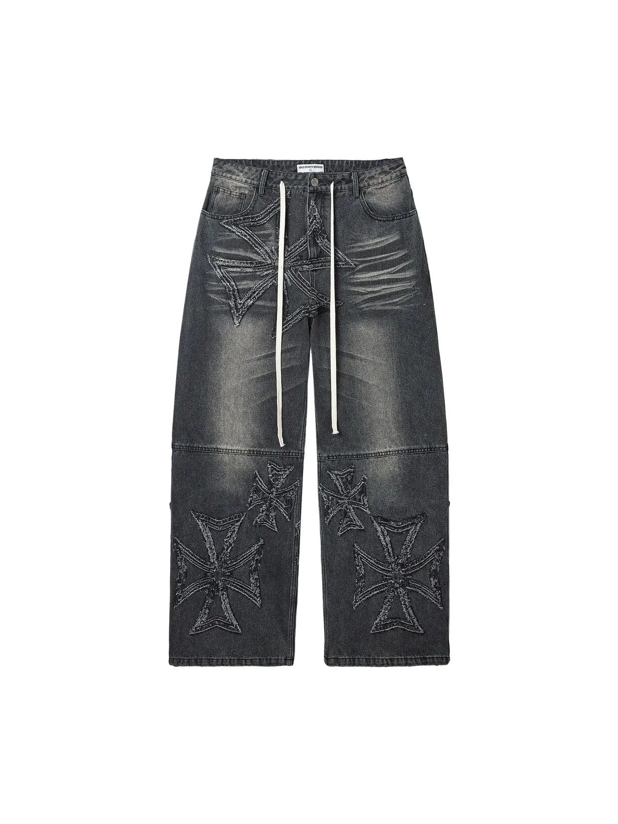 VALLEY CROXXX DENIM JEANS BLACK