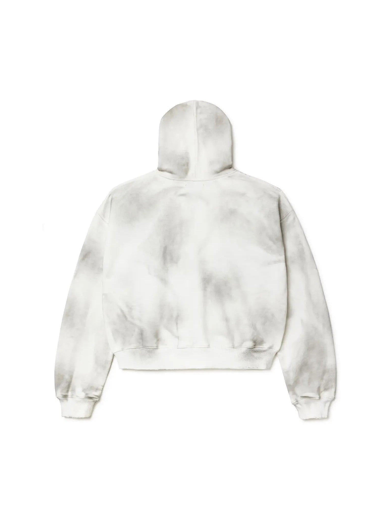 VALLEY DREAMS OREO 14 ZIP UP HOODIE WHITE