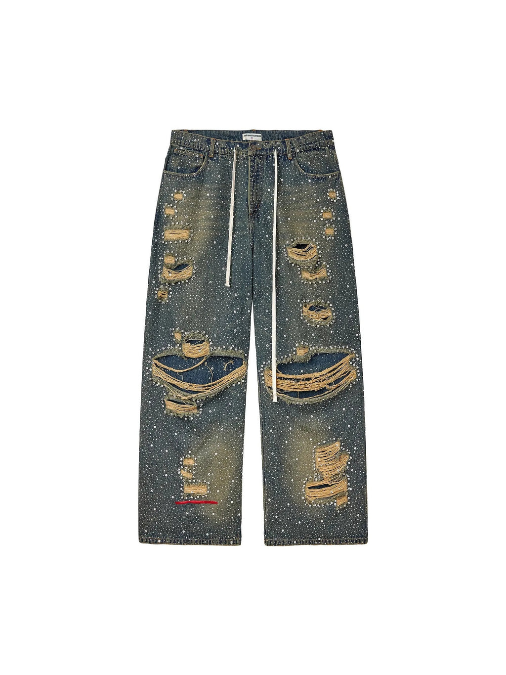 VALLEY ICED OUT DENIM DEST BLUE JEANS