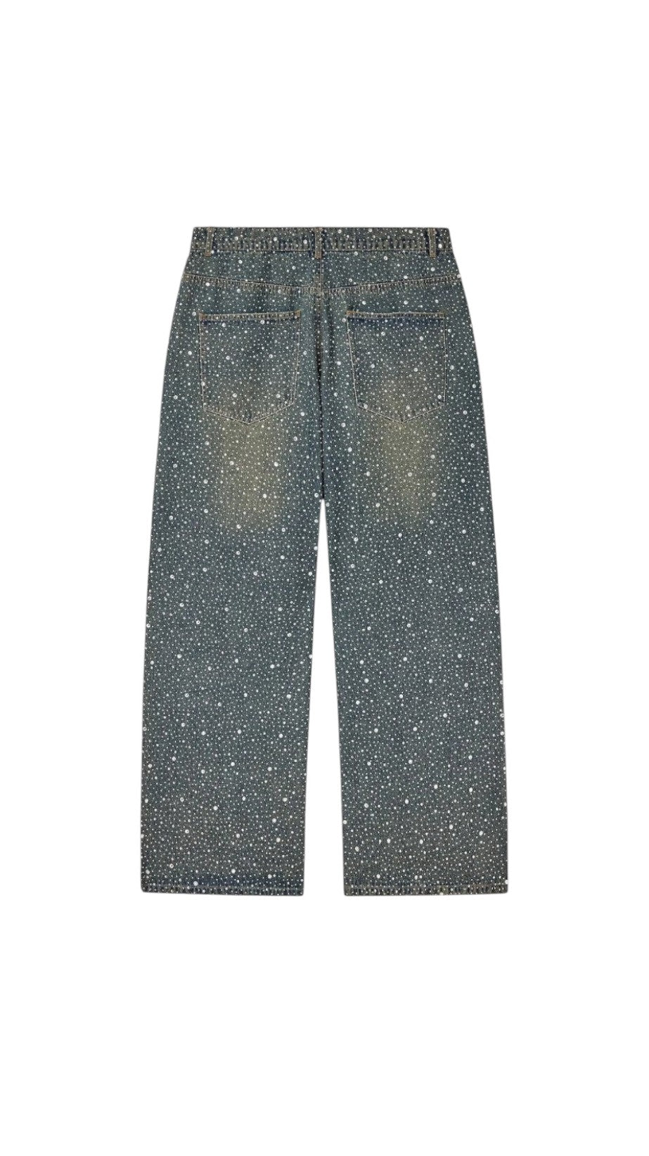 VALLEY ICED OUT DENIM DEST BLUE JEANS