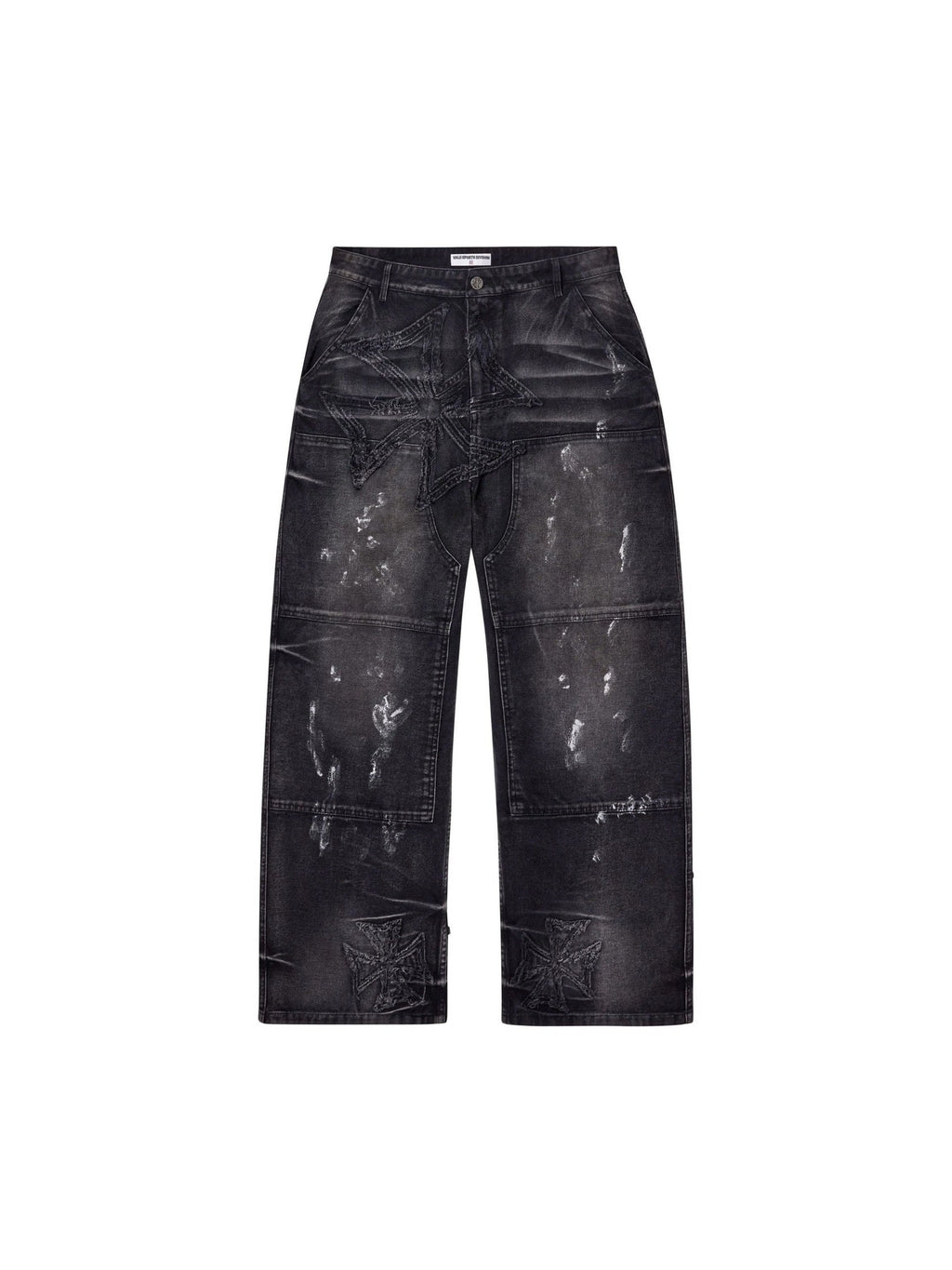 VALLEY MOTOCROXXX CARPENTER DENIM BLACK