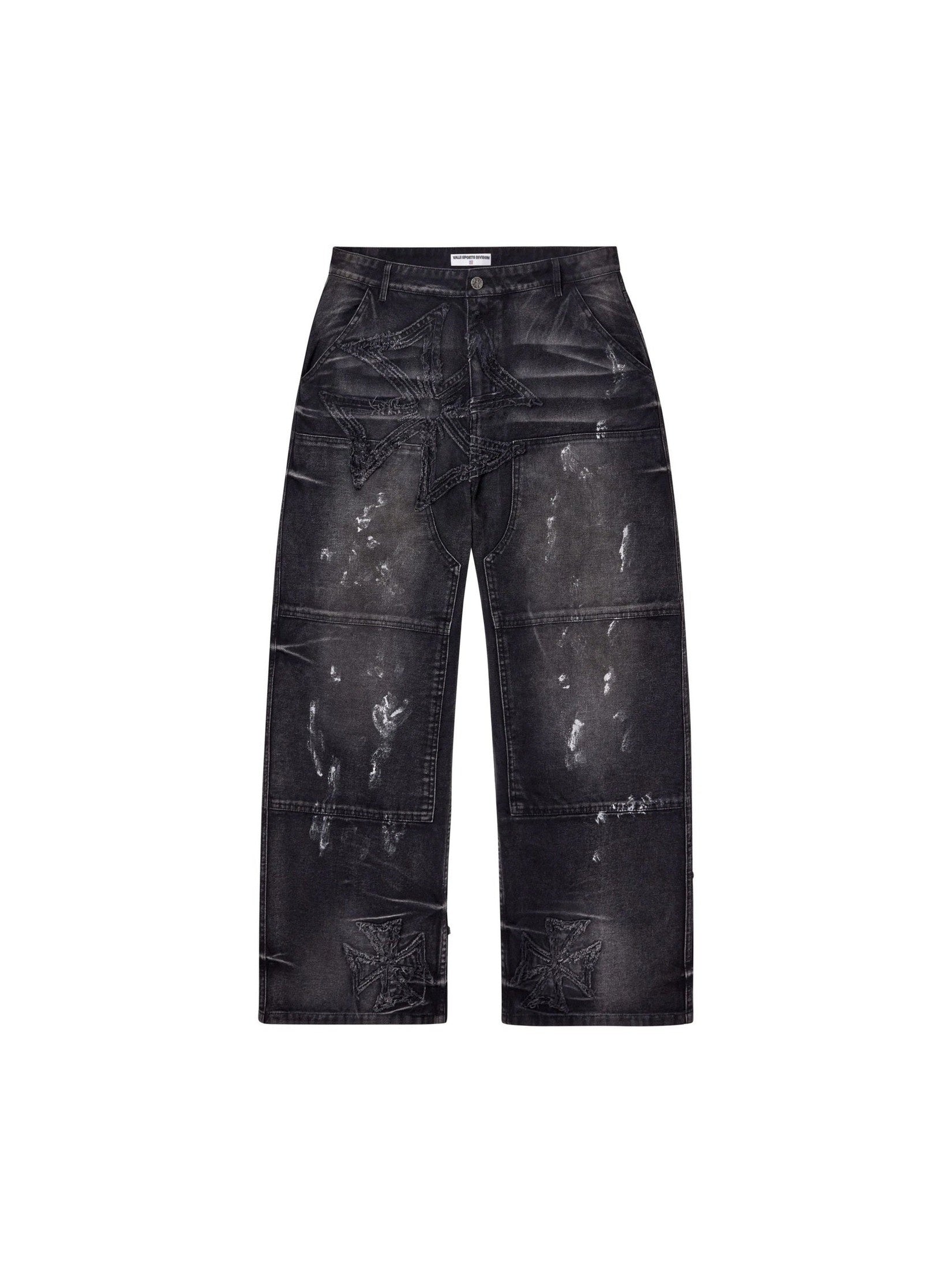VALLEY MOTOCROXXX CARPENTER DENIM BLACK