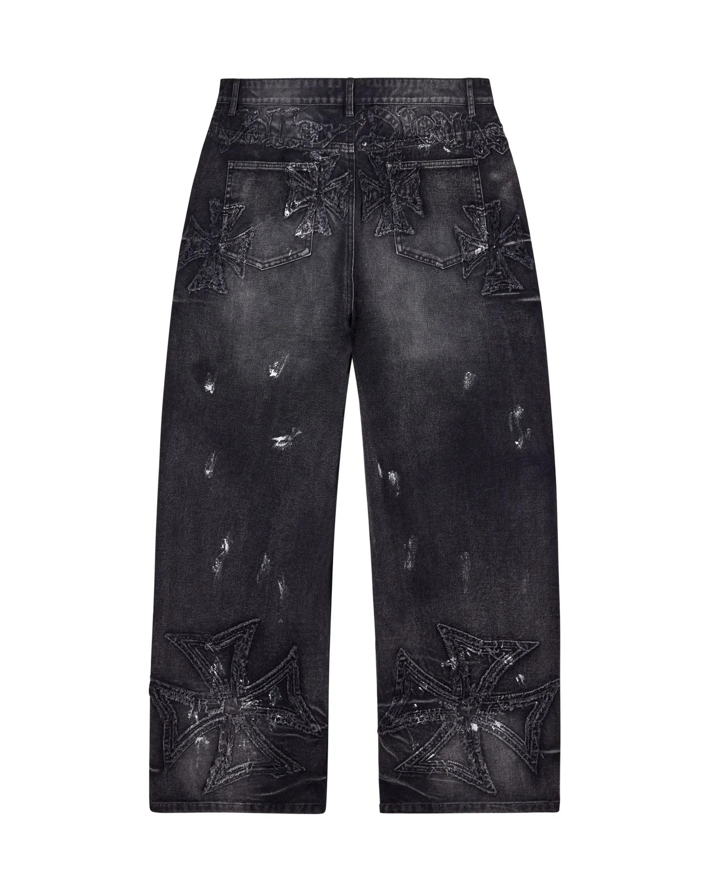 VALLEY MOTOCROXXX CARPENTER DENIM BLACK