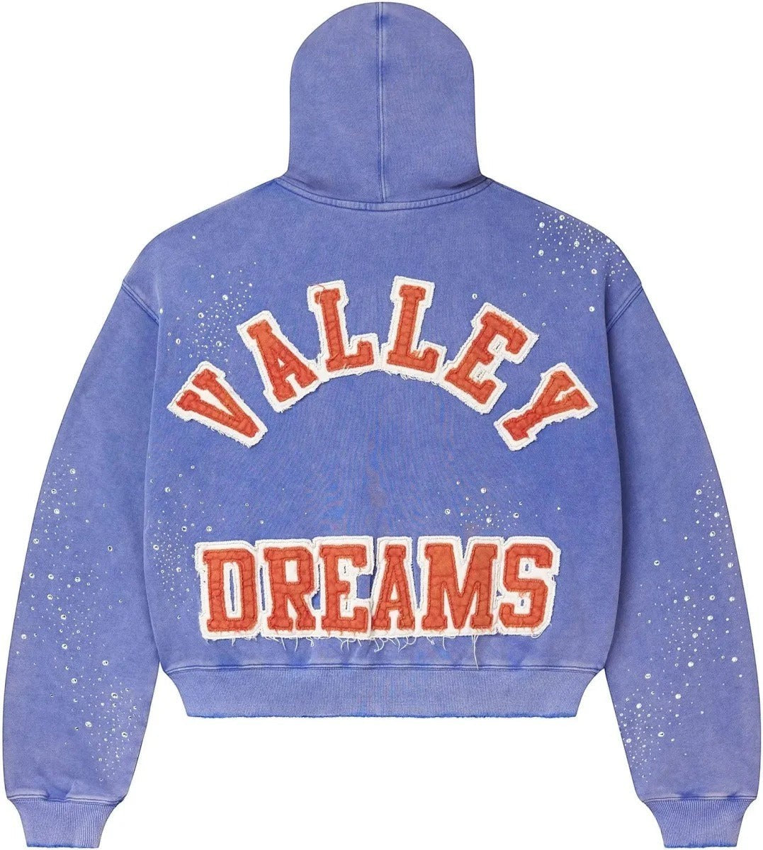 VALLEY PLUTO SEA CLUSTERED LIGHT BLUE ZIP UP