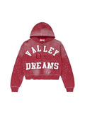 VALLEY RUBY ZIP UP RED