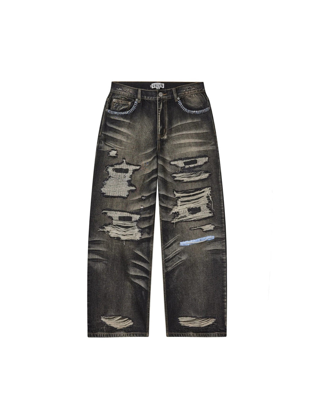 VALLEY THRASHED DENIM BLACK