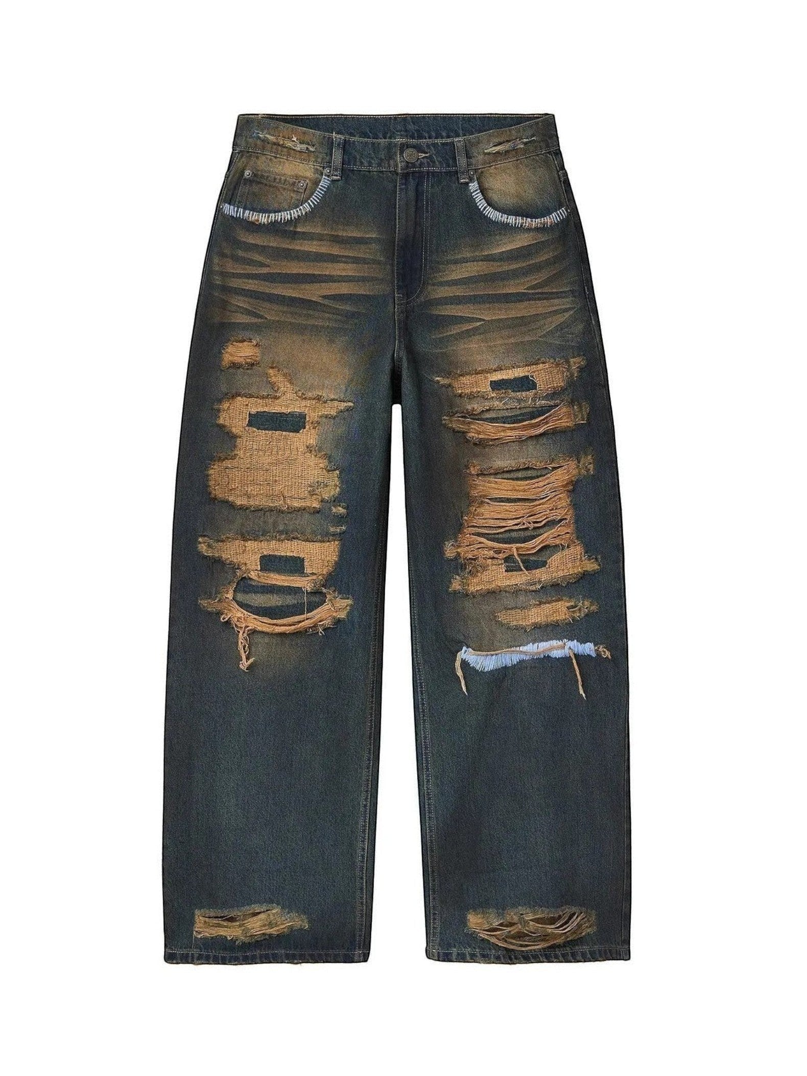VALLEY THRASHED DENIM BLUE WASH