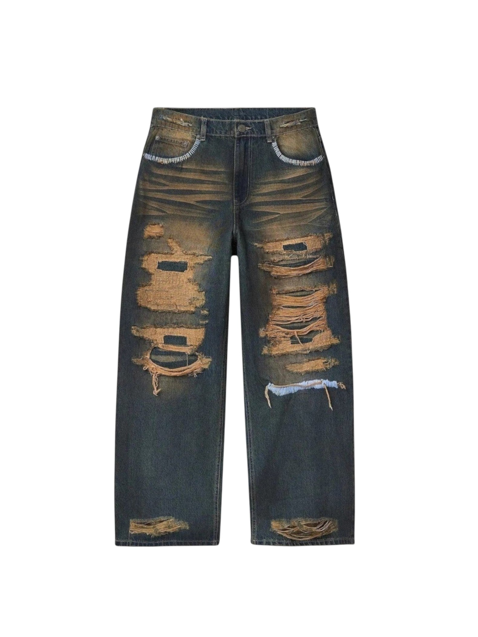 VALLEY THRASHED DENIM BLUE WASH