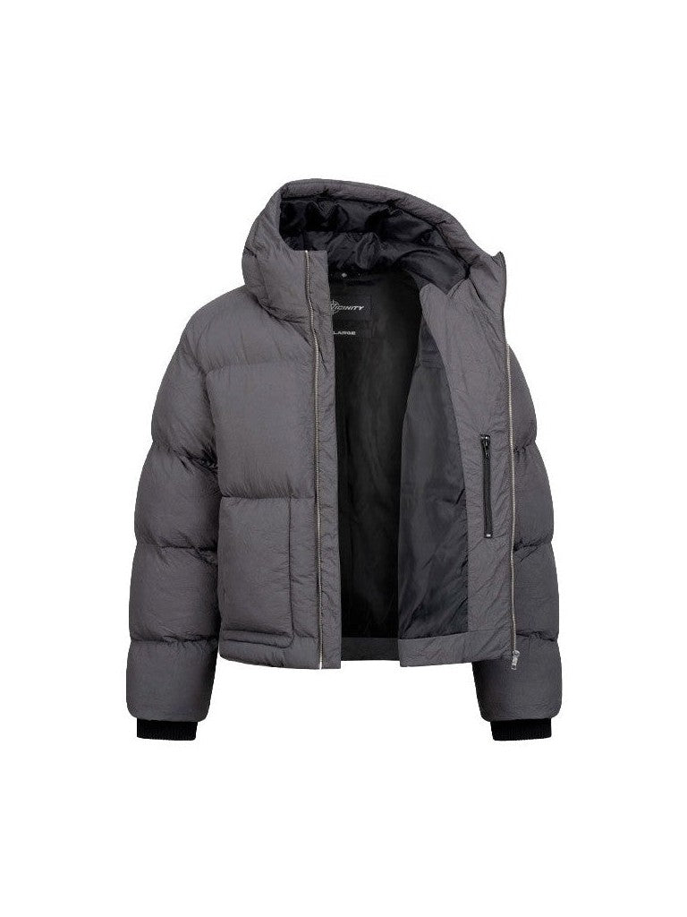 VICINITY PUFFER JACKET DARK GREY VICINITY The Hype Company