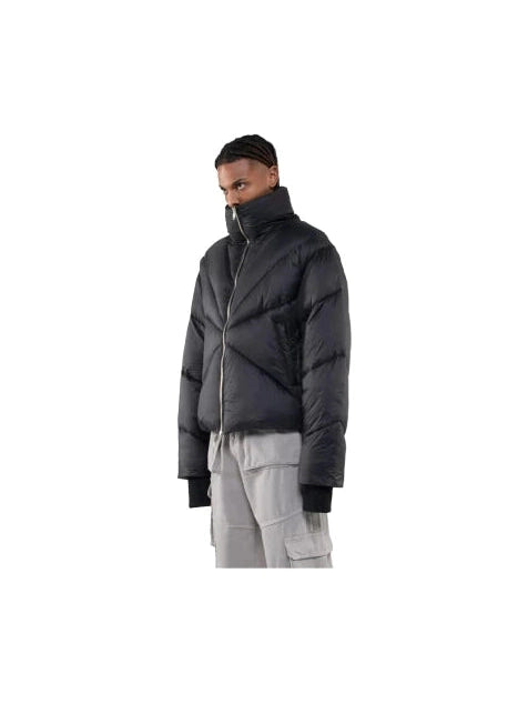 VICINITY V LOGO X PUFFER JACKET BLACK VICINITY The Hype Company