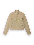 CASABLANCA BEIGE DESERT CANVAS DENIM JACKET